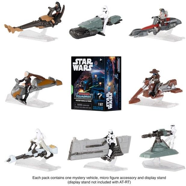 Micro Galaxy Mystery Vehicle &amp; Figure, Star Wars