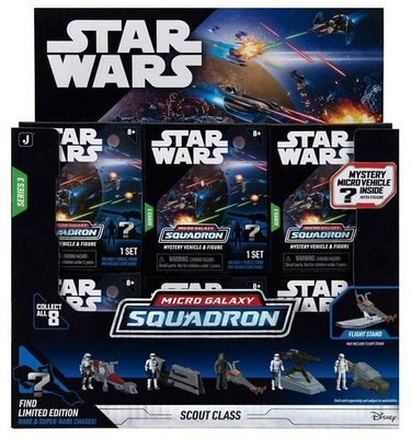 Micro Galaxy Mystery Vehicle &amp; Figure, Star Wars