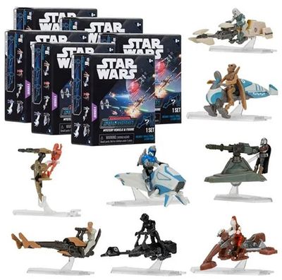 Micro Galaxy Mystery Vehicle &amp; Figure, Star Wars