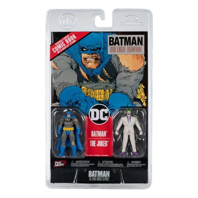 Mini Figures with Comic Book, Batman &amp; The Joker