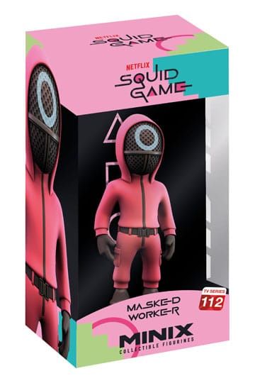Minix PVC Beeldje, TV Series 112 Masked Worker, Squid Game