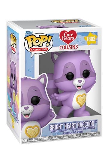 Funko Pop! Animation #1802 Bright Heart Racoon, Care Bears Cousins