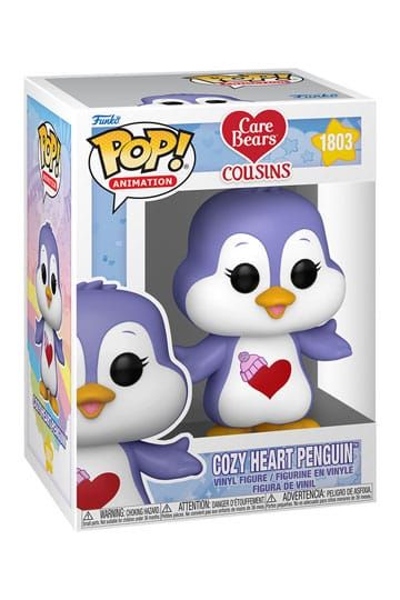 Funko Pop! Animation #1803 Cozy Heart Penguin, Care Bears Cousins