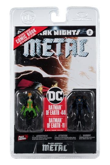 Mini Figures with Comic Book, Batman of Earth -44 &amp; Batman of Earth -11