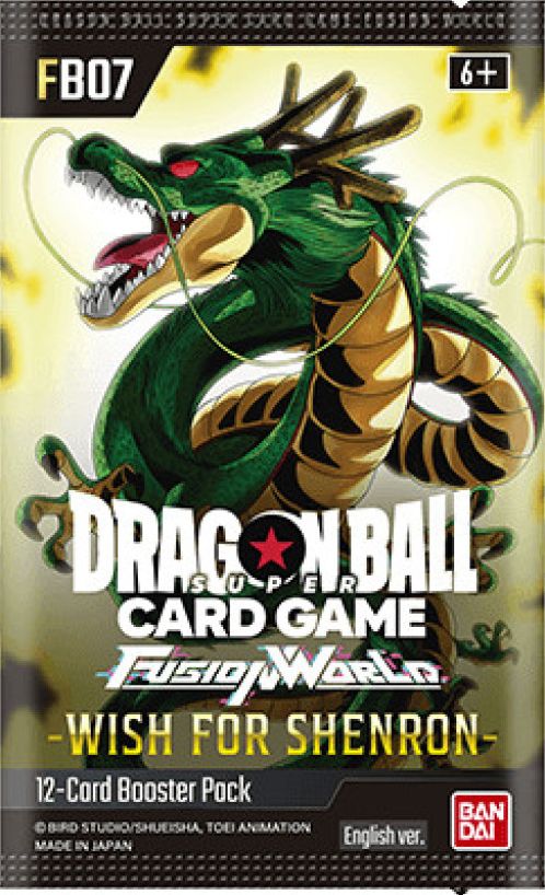 Booster Pack, Wish for Shenron , Dragon Ball Super Card Game 7