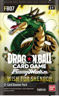 Booster Pack, Wish for Shenron , Dragon Ball Super Card Game 7