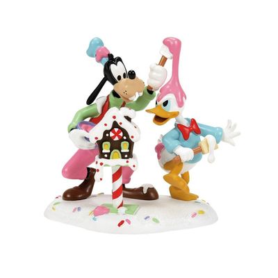 Disney Village by D56: Goofy and Donald Make a Mess