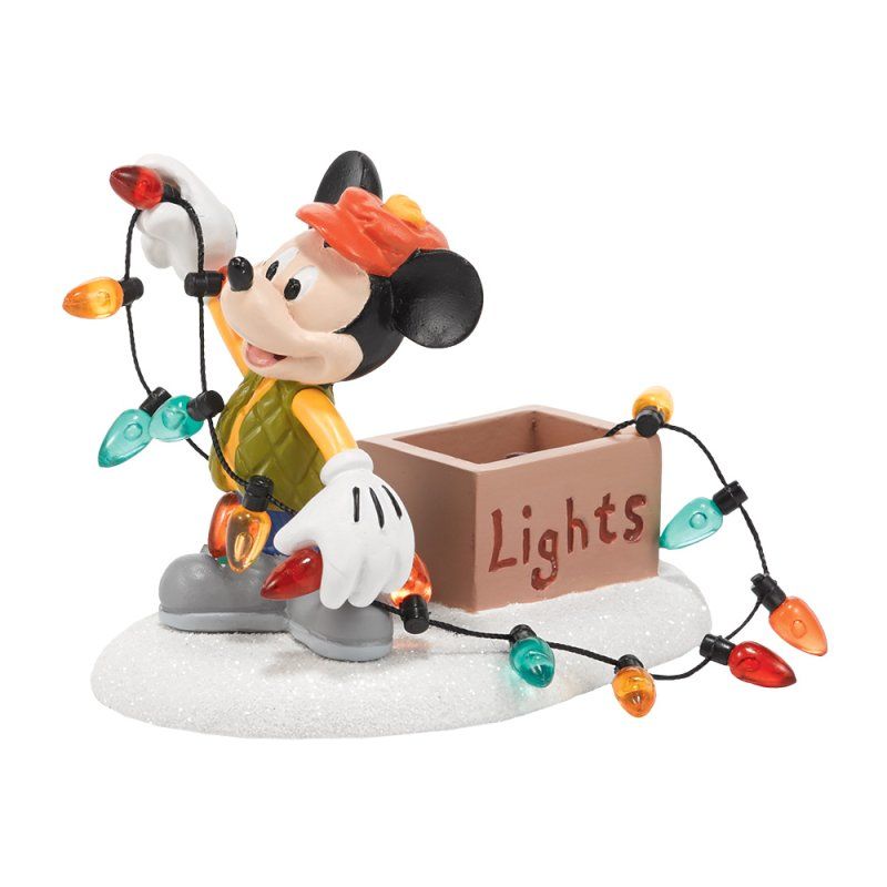 Disney Village by D56: Mickey Lights Up Christmas