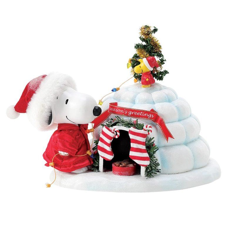 Possible Dreams by D56, Snoopy&#39;s Puffer Igloo, Peanuts