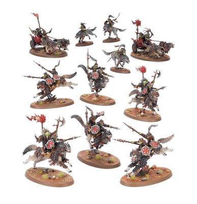 Warhammer Age of Sigmar, Spearhead Gloomspite Gitz: Snarlpack Huntaz