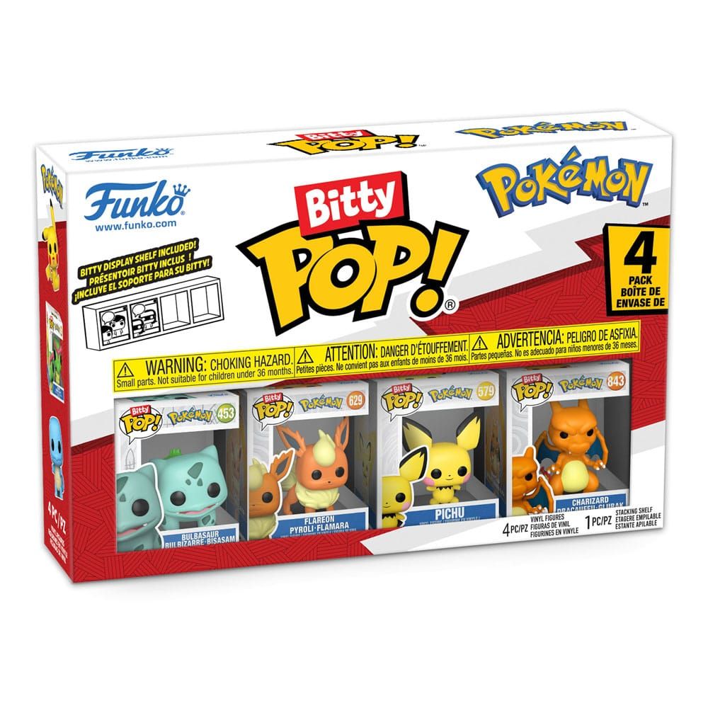 Funko Bitty Pop!  4-Pack Pokémon
