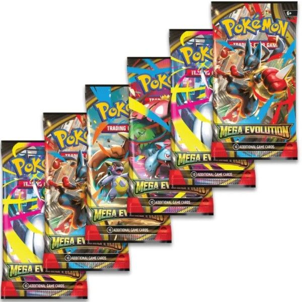 Booster pack, Mega Evolution, Pokémon TCG