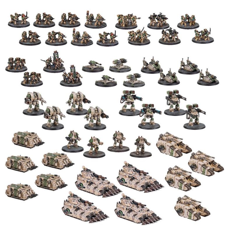 Warhammer The Horus Heresy, Legiones Imperialis: Legiones Astartes Combat Force