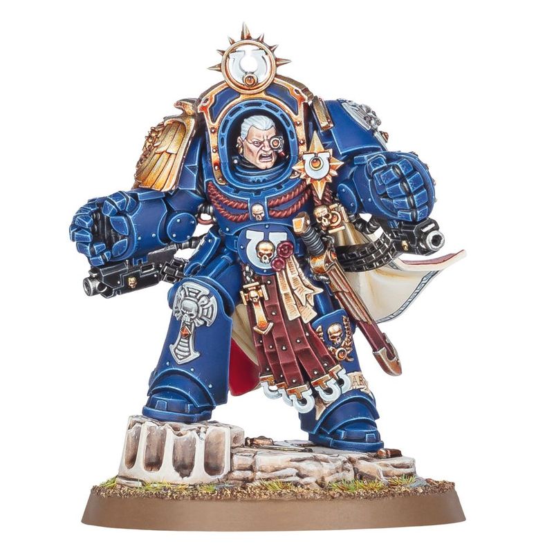 Warhammer 40K, Ultramarines: Marneus Calgar in Armour of Antilochus