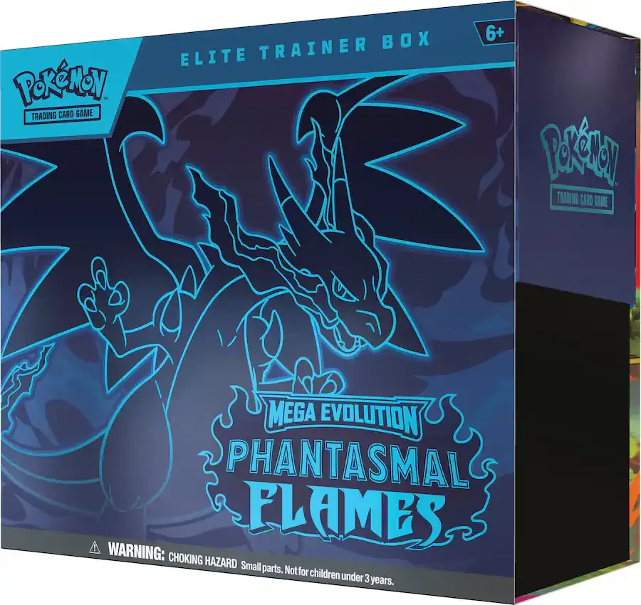 Elite Trainer Box, Mega Evolution: Phantasmal Flames, Pokémon TCG