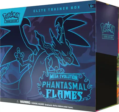 Elite Trainer Box, Mega Evolution: Phantasmal Flames, Pokémon TCG