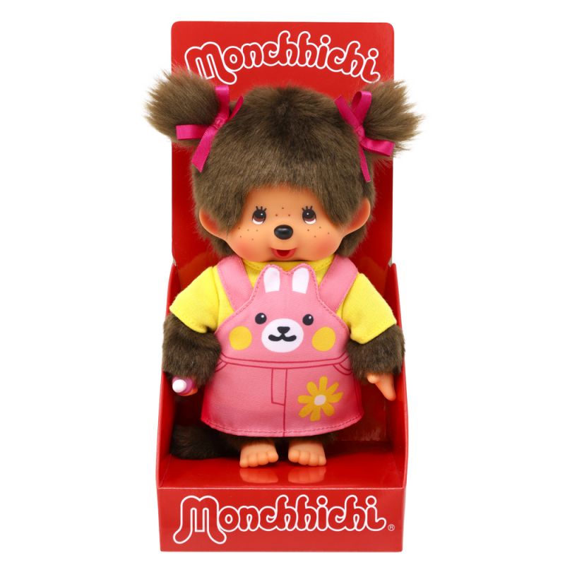 Monchhichi Meisje in Konijnejurk