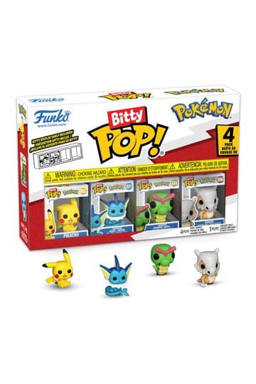 Funko Bitty Pop!  4-Pack, Pikachu, Pokémon