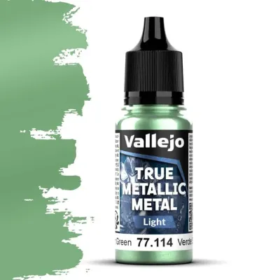 Vallejo True Metallic Metal: Dusken Green Paint Set
