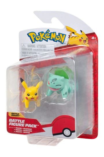 Battle Figure Pack, Bulbasaur #2 &amp; Pikachu #1, Pokémon