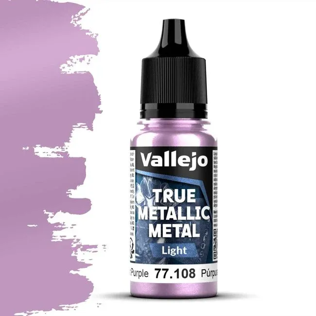 Vallejo True Metallic Metal, Light: Amethyst Purple