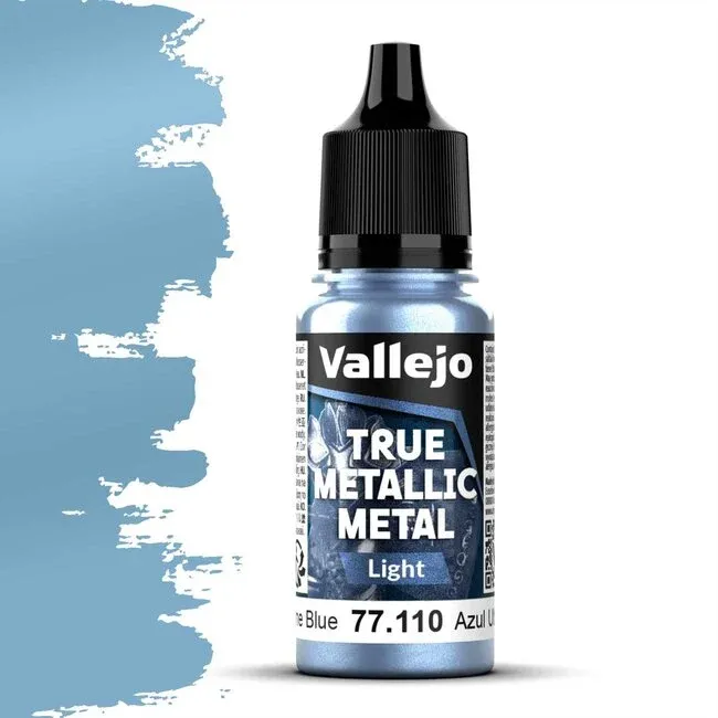 Vallejo True Metallic Metal, Light: Ultramarine Blue