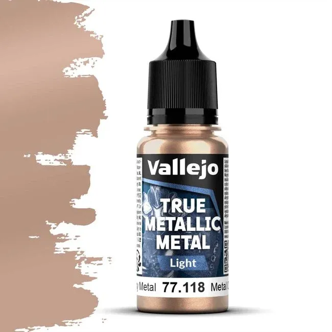 Vallejo True Metallic Metal, Light: Rusty Metal
