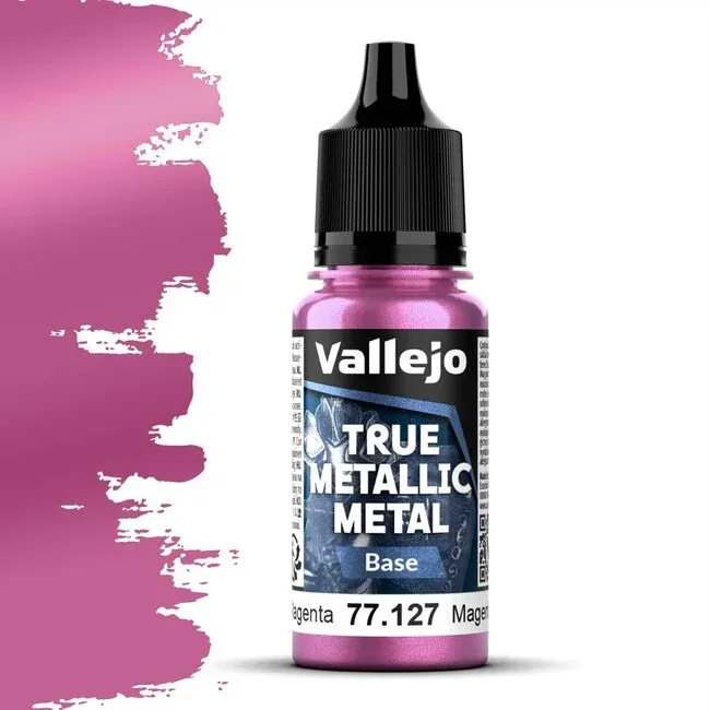 Vallejo True Metallic Metal, Base: Crimson Magenta