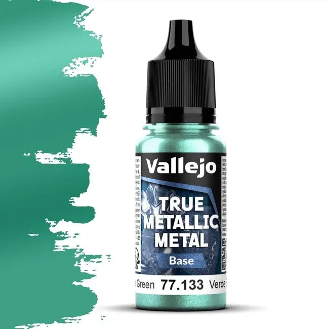 Vallejo True Metallic Metal, Base: Beetle Green