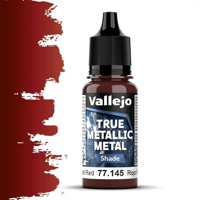 Vallejo True Metallic Metal, Shade: Forged Red