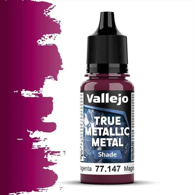 Vallejo True Metallic Metal, Shade: Crimson Magenta