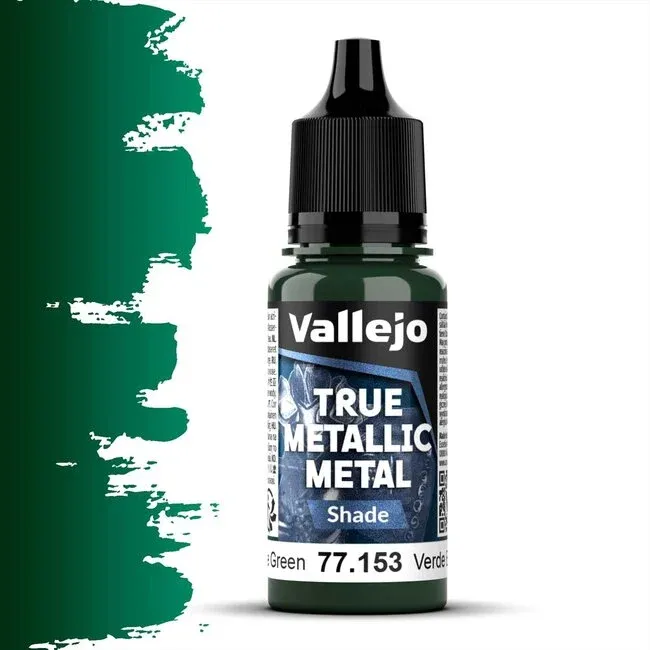 Vallejo True Metallic Metal, Shade: Beetle Green