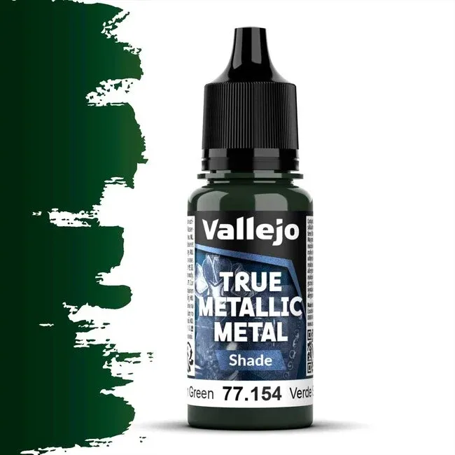 Vallejo True Metallic Metal, Shade: Dusken Green