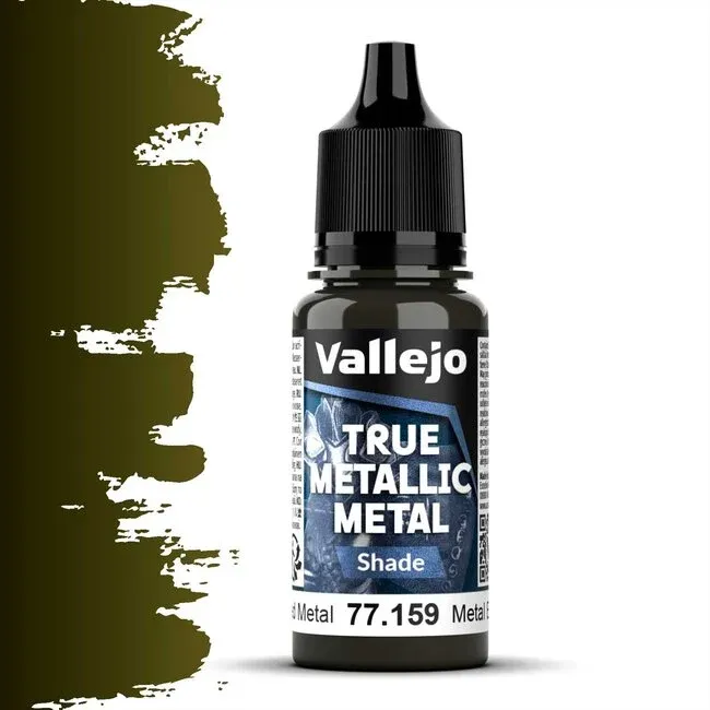 Vallejo True Metallic Metal, Shade: Aged Metal