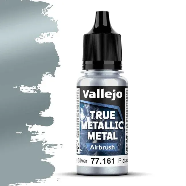 Vallejo True Metallic Metal, Airbrush: Sterling Silver