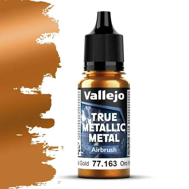 Vallejo True Metallic Metal, Airbrush: Imperial Gold