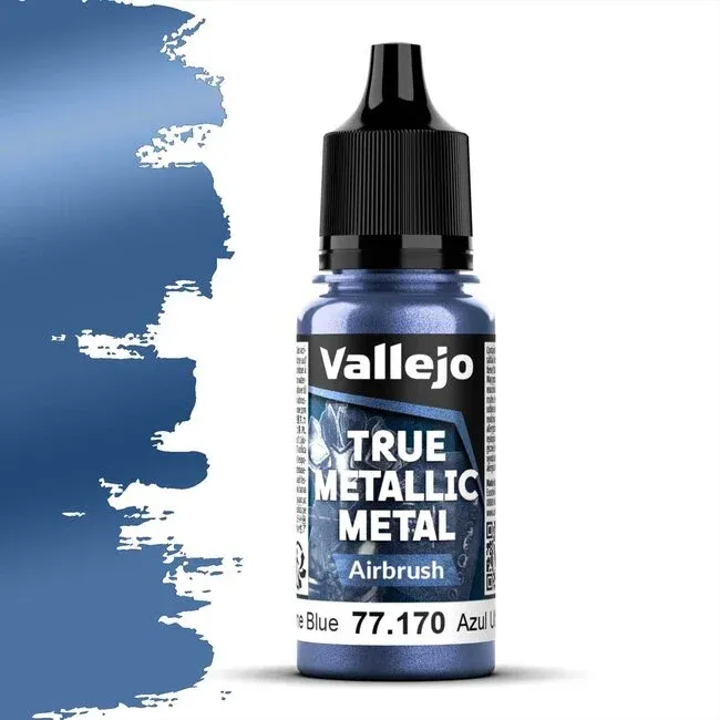 Vallejo True Metallic Metal, Airbrush: Ultramarine Blue