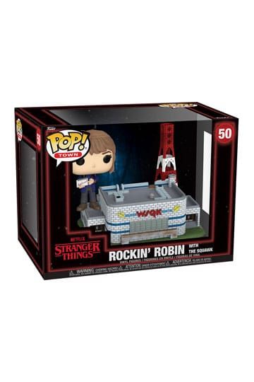 Funko Pop! Town #50 Rockin&#39; Robin, Stranger Things