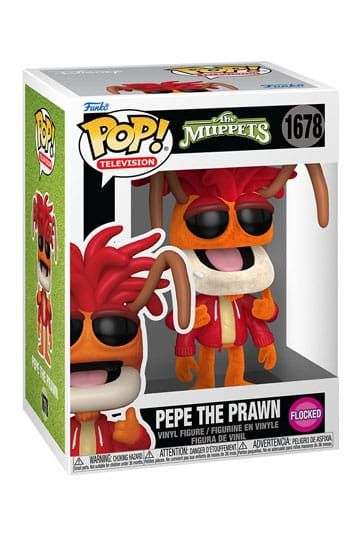 Funko Pop! Television #1678 Pepe The Prawn (Flocked), The Muppets