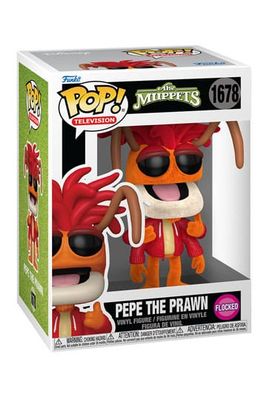 Funko Pop! Television #1678 Pepe The Prawn (Flocked), The Muppets