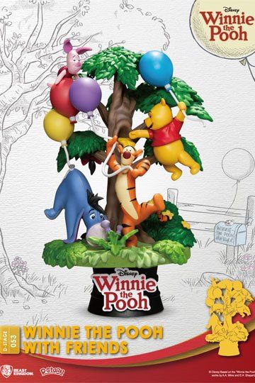PVC Diorama, Winnie the Pooh with Friends