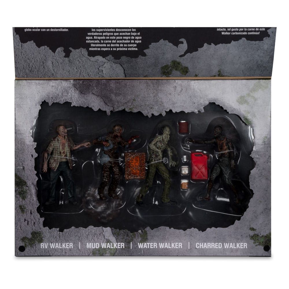 Action Figure 4-Pack, Walkers, The Walking Dead
