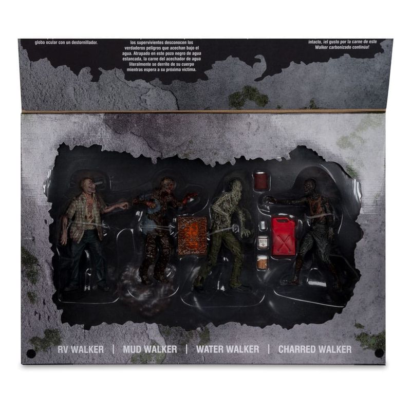 Action Figure 4-Pack, Walkers, The Walking Dead