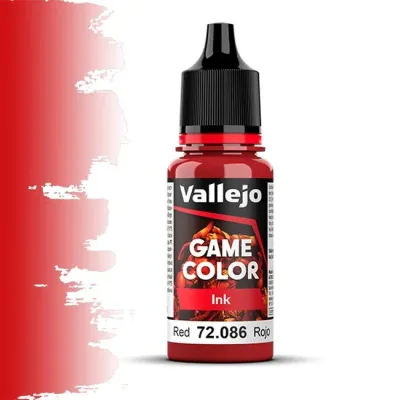 Vallejo Game Color Ink: Red
