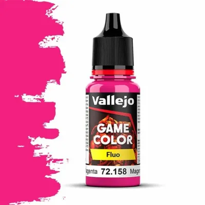 Vallejo Game Color Fluo: Fluorescent Magenta