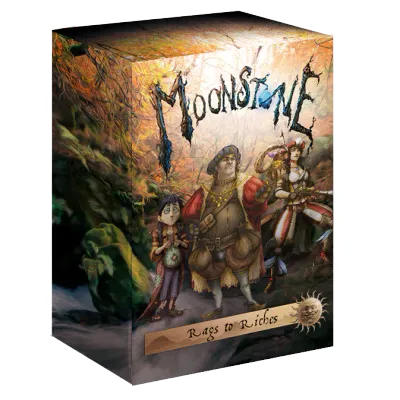 Miniture Boardgame, Rags to Riches, Moonstone