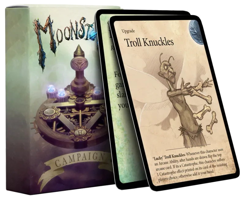 Miniture Boardgame, Campaign Deck, Moonstone