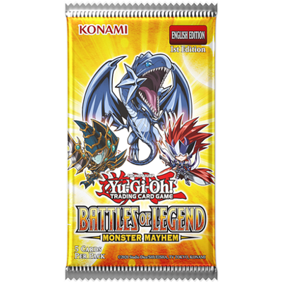 Booster Pack, Battle of Legends: Monster Mayham , Yu-Gi-Oh! TCG
