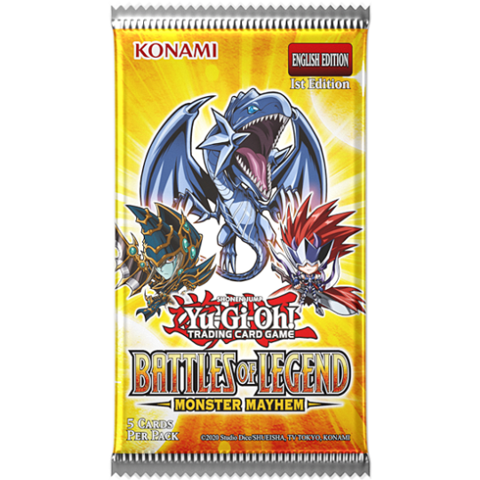 Booster Pack, Battle of Legends: Monster Mayham , Yu-Gi-Oh! TCG