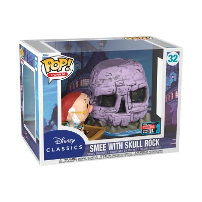 Funko Pop! Town #32 Smee with Skull Rock, Peter Pan
